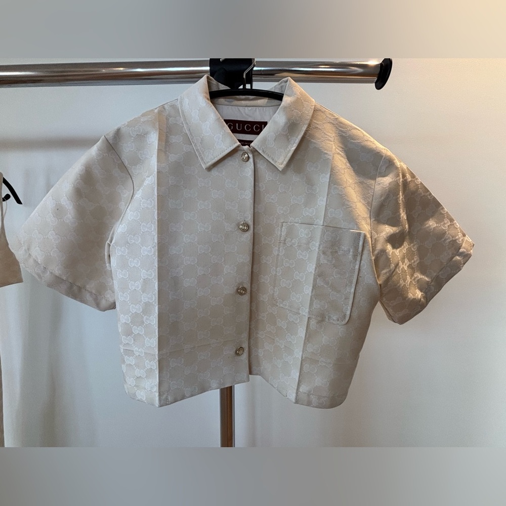 Gucci GG Cotton Gabardine shirt